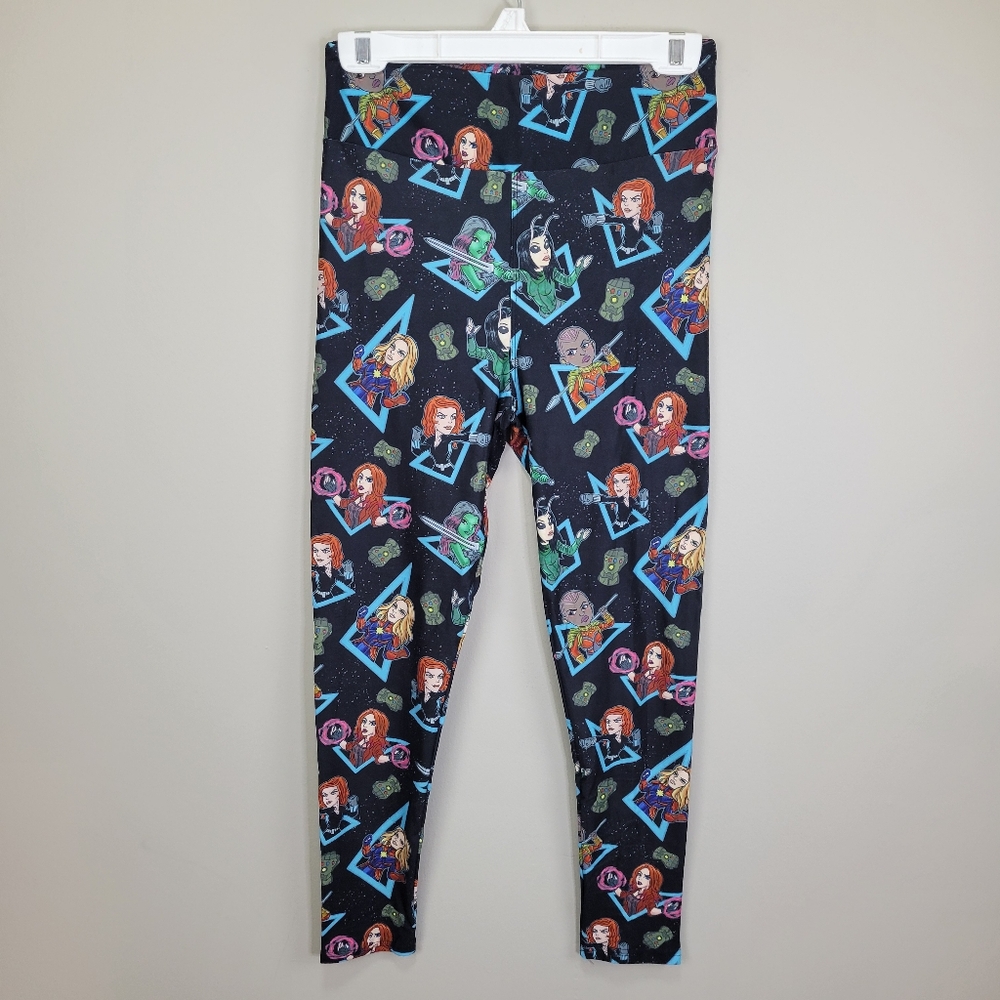 Celestial Superheroine Polyester and Spandex Leggings‎ One Size Fits All